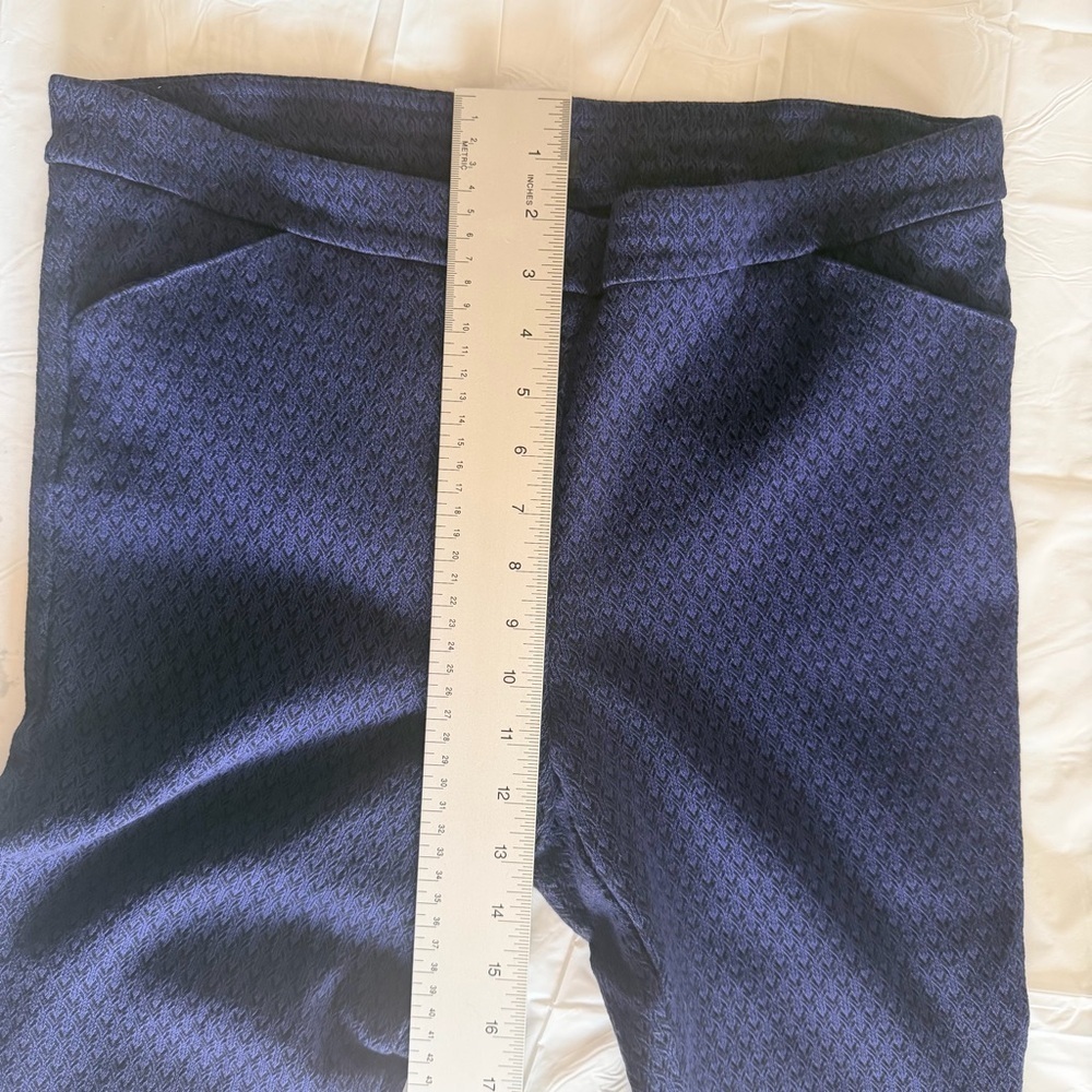 Capri Women’s Dark Blue Dress Pants Size Large - Picture 6 of 7